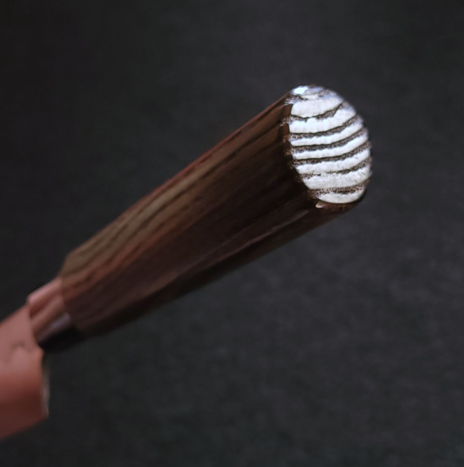 青紙2号 柳刃包丁 235㎜（8寸）鞘つき G9375 焼栗柄 月光作 - メルカリ