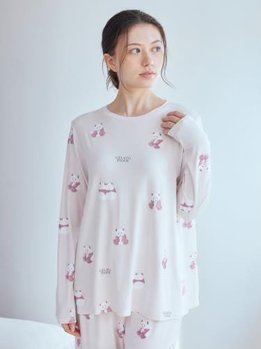 gelato pique ジェラート ピケ パンダ柄ロン レディース m