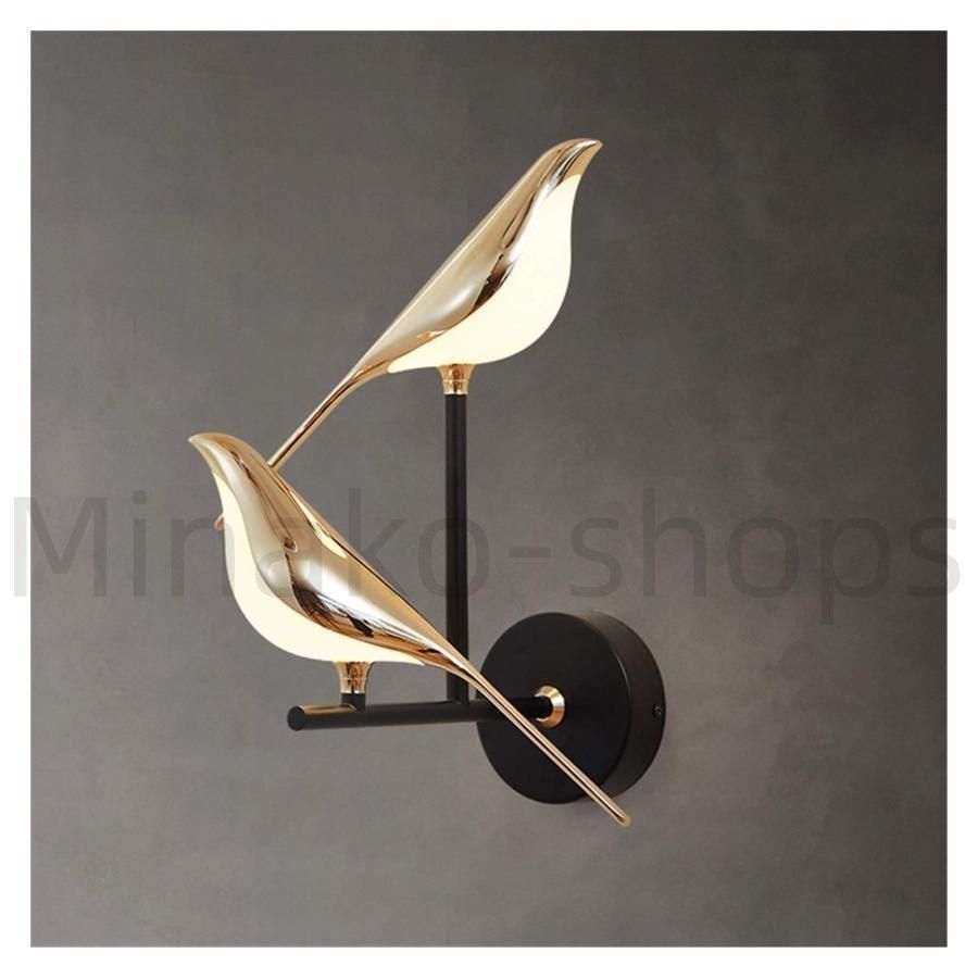 ブラケットライト ポストモダン鳥のLEDウォールランプノルディック