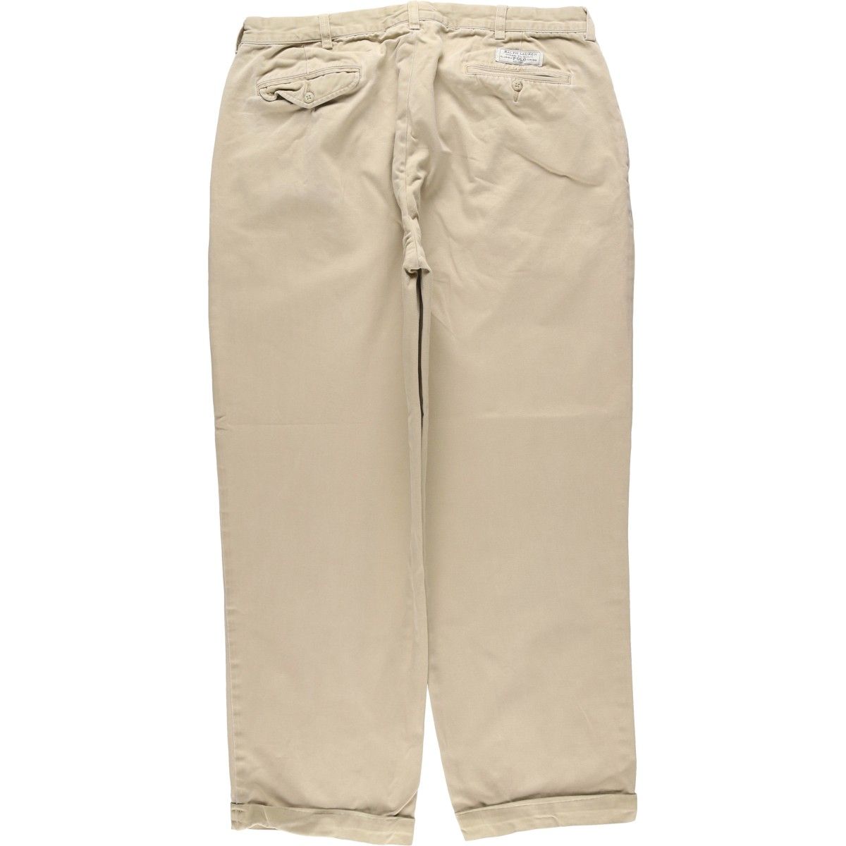 古着 ラルフローレン Ralph Lauren POLO by HAMMOND PANT ツータック チノパンツ メンズw 36相当|eaa 606690