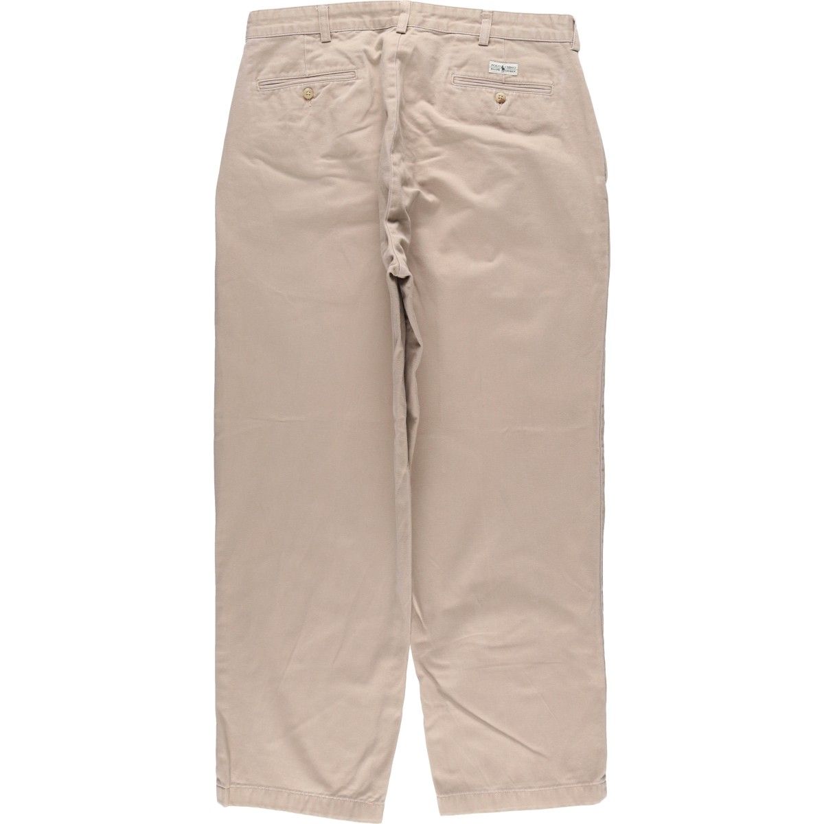 古着 ラルフローレン Ralph Lauren POLO ツータック チノパンツ メンズw 36相当|eaa 606905