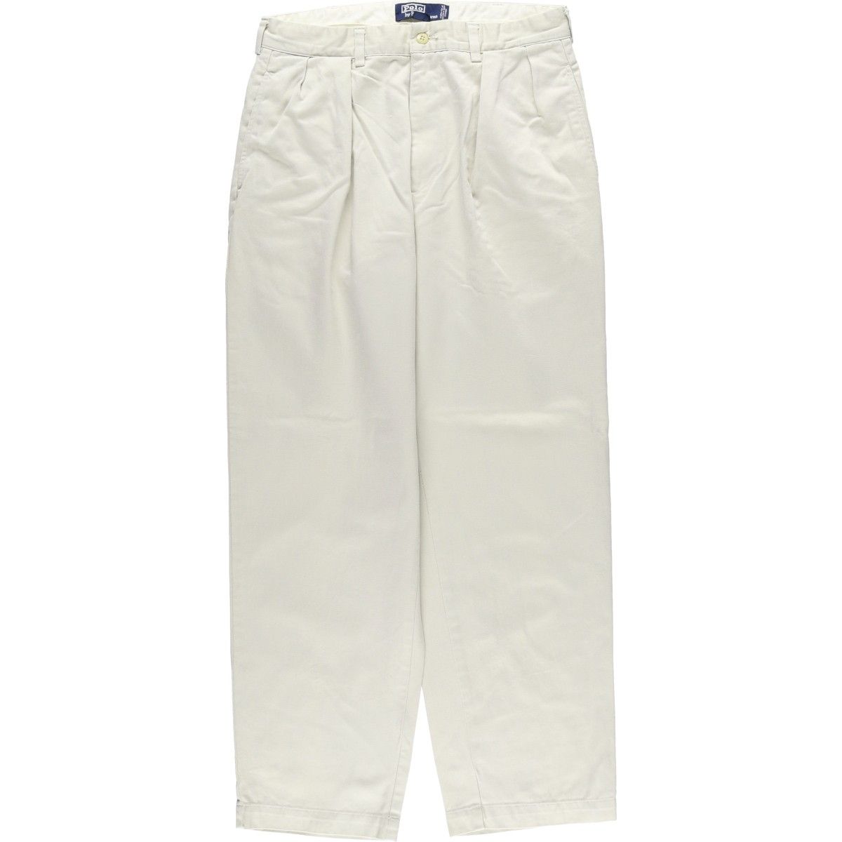 古着 ラルフローレン Ralph Lauren POLO by ANDREW PANT ツータック チノパンツ メンズw 33相当 eaa 606903