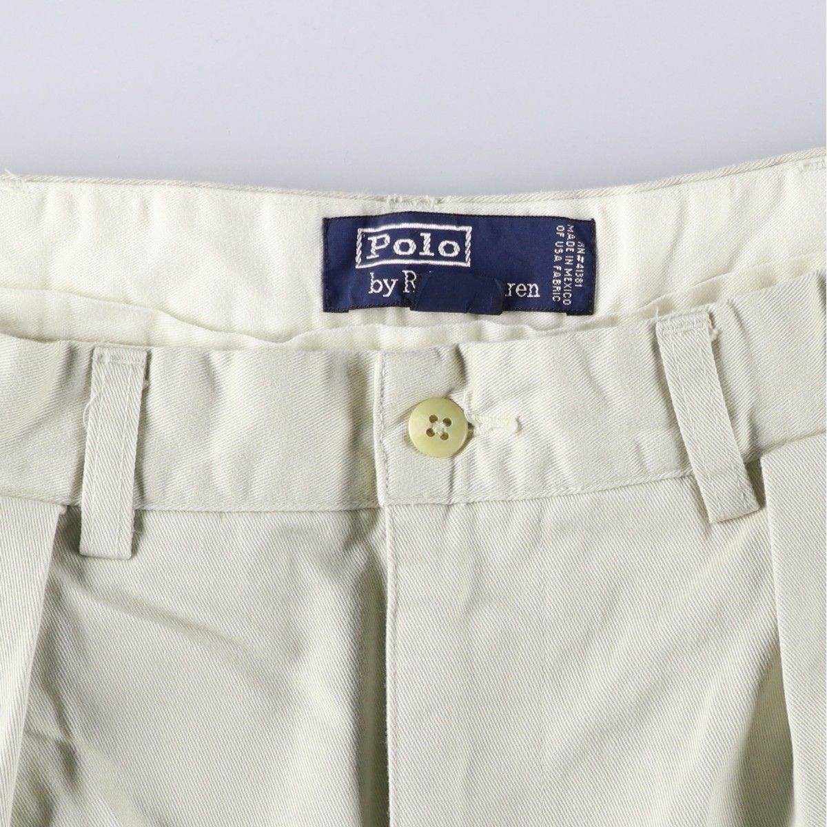  古着 ラルフローレン Ralph Lauren POLO by ANDREW PANT ツータック チノパンツ メンズw 33相当 eaa 606903 その他 メンズ