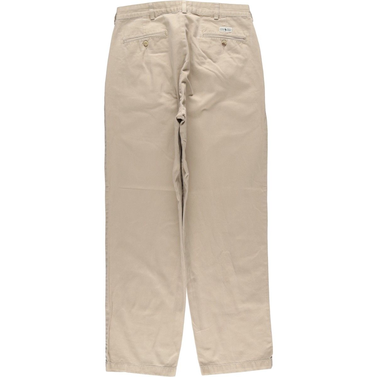 古着 ラルフローレン Ralph Lauren Polo ツータック チノパンツ メンズw 34相当|eaa 606904