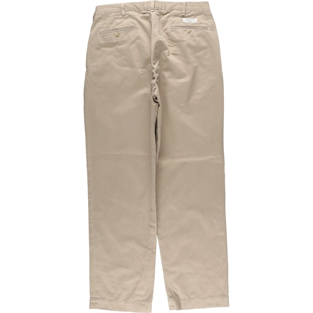 古着 ラルフローレン Ralph Lauren POLO by ANDREW PANT ツータック チノパンツ メンズw 34相当|eaa 606906