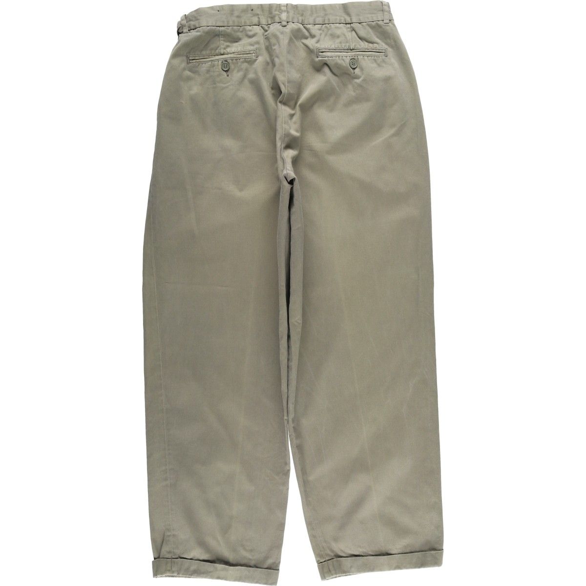 古着 ラルフローレン Ralph Lauren POLO by ツータック チノパンツ メンズw 34相当|eaa 606693