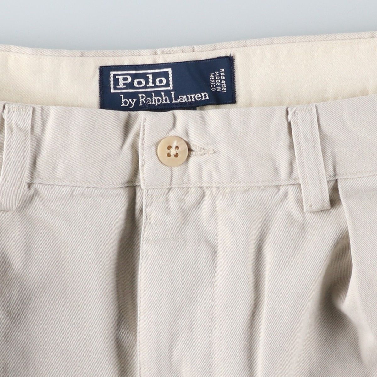  古着 ラルフローレン Ralph Lauren POLO by ANDREW PPANT ツータック チノパンツ メンズw 34相当|eaa 606251 その他 メンズ