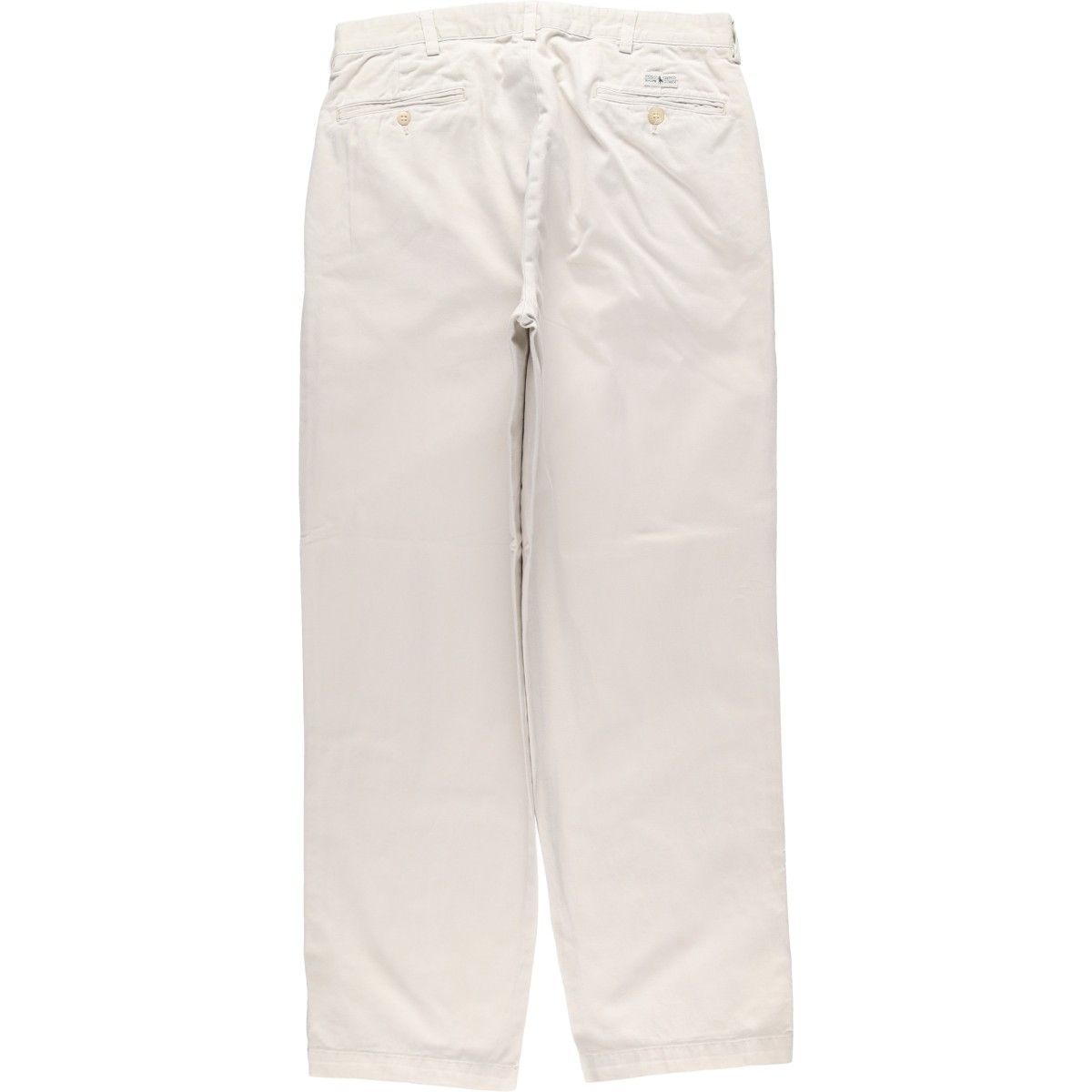 古着 ラルフローレン Ralph Lauren POLO by ANDREW PPANT ツータック チノパンツ メンズw 34相当|eaa 606251