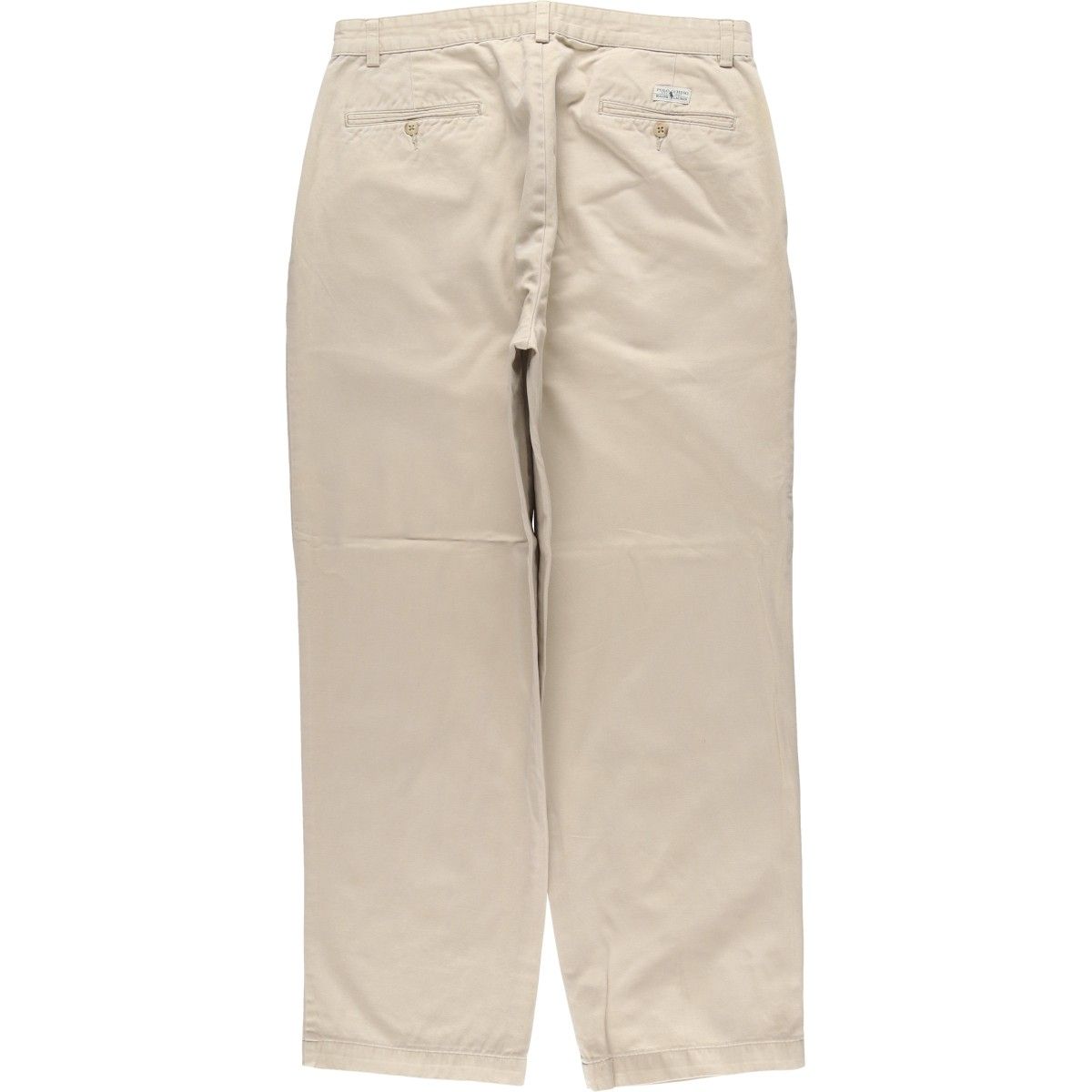 古着 ラルフローレン Ralph Lauren Polo ANDREW PANT ツータック チノパンツ メンズw 34相当|eaa 606253