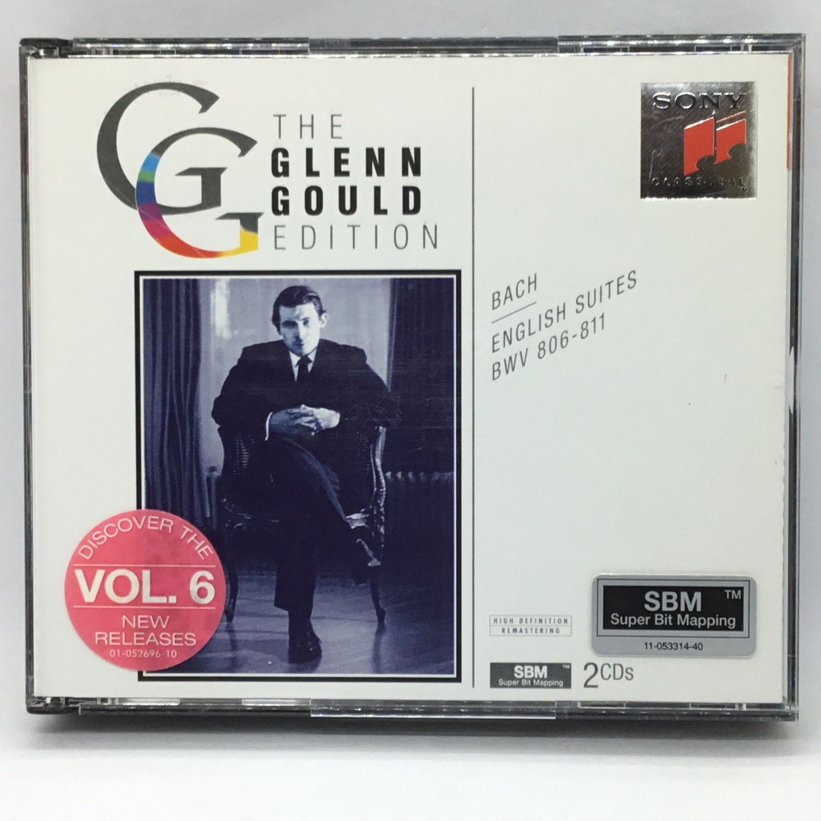 △グレン・グールド / バッハ：イギリス組曲 BWV 806-811 (2CD) SM2K