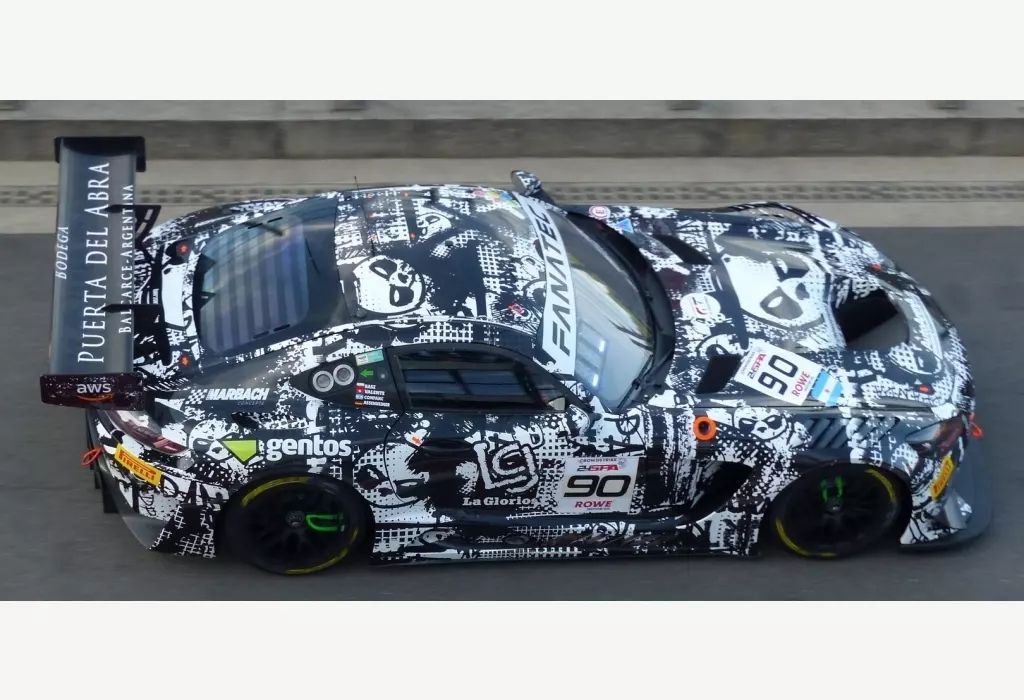 ミニカー 1|43 Mercedes-AMG GT 3 EVO 90 Madpanda Motorsport 24 H Spa 2025 E. Perez Companc - A. Valente P. Assenheimer K. Basz