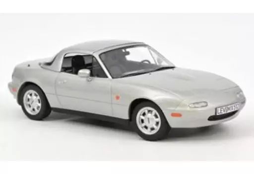 ミニカー 1|18 マツダ ロードスター 1989 シルバー 188023