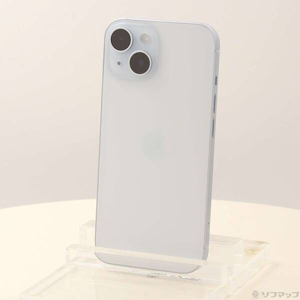 〔中古品〕 iPhone15 256GB ブルー MTMR3J／A SIMフリー【344】