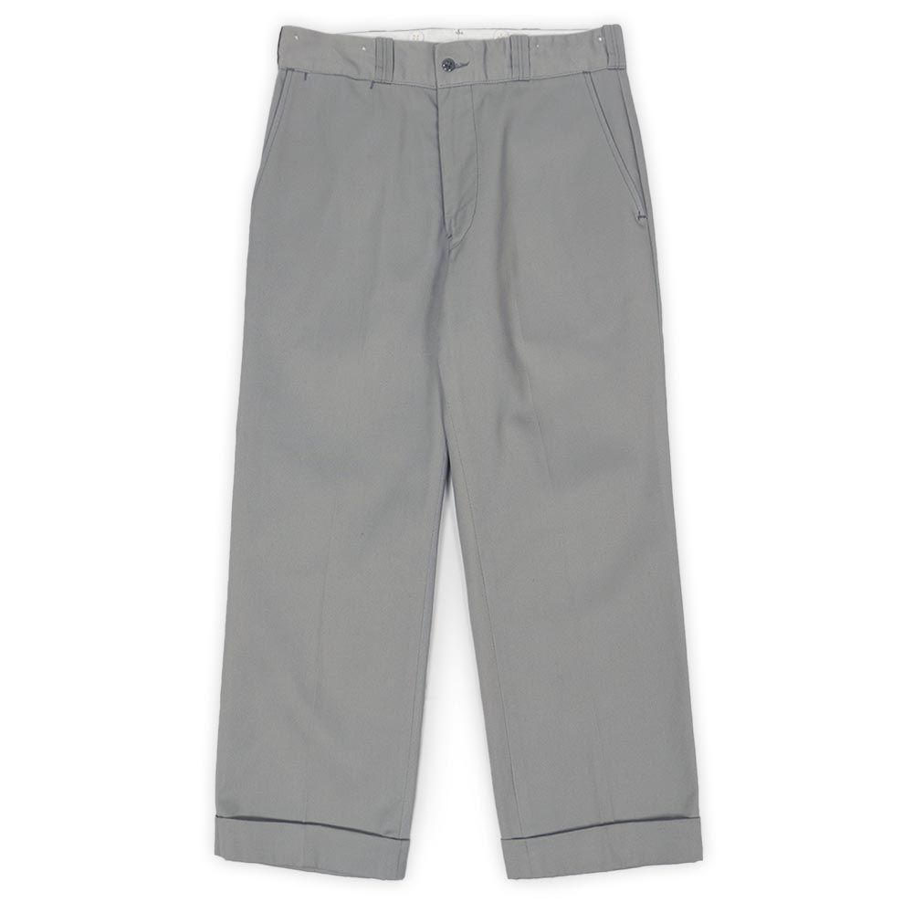 ビッグマック BIG MAC 70 s 70年代 ワークパンツ TCツイル STUDIOS JCペニー 874 USA ヴィンテージ アメリカ 古着 メンズ ズボン パンツ ライトグレー W 31