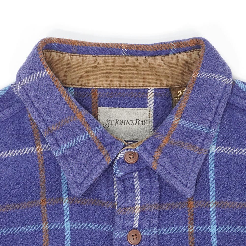 セントジョンズベイ ST JOHN'S BAY 90s 90年代 ヘビーネルシャツ BIG