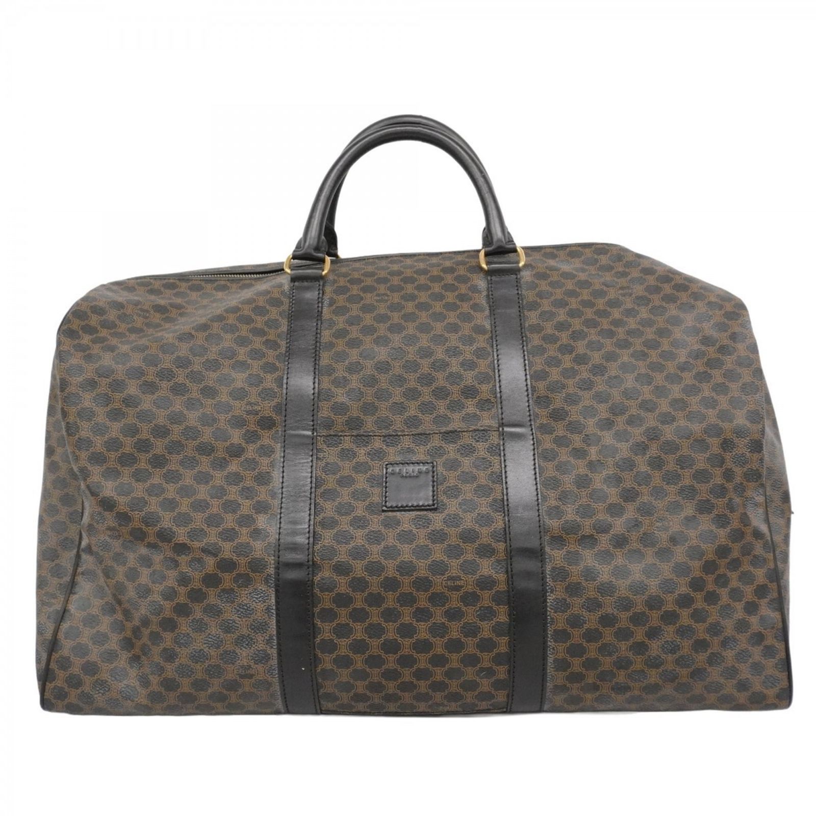 Unspecified セリーヌ バッグ ボストンバッグ マカダム ブラック レディース