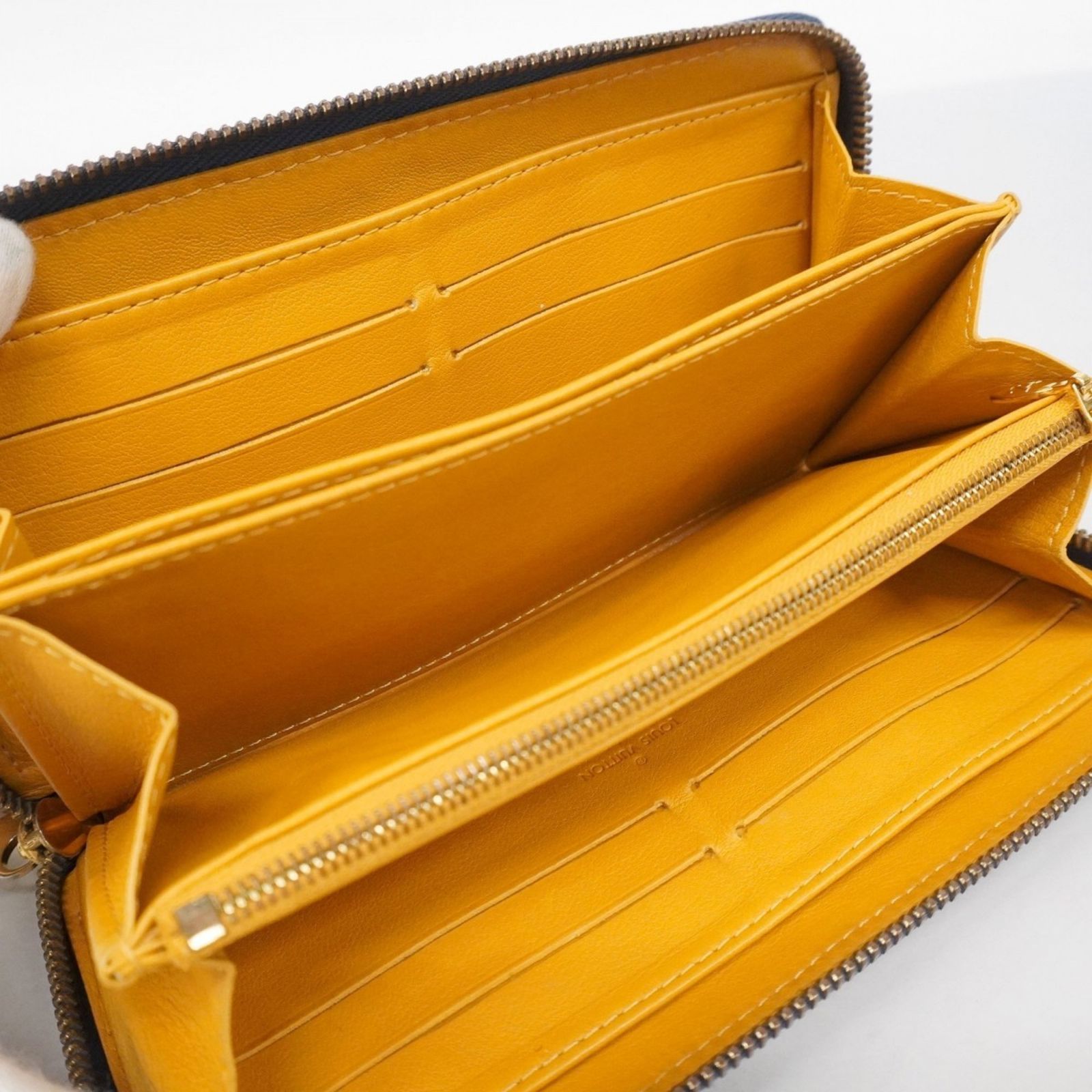  ルイ ヴィトン Louis Vuitton 長財布 モノグラム デニム ジッピーウォレット M 95341 ブルーレディース 長財布 小物