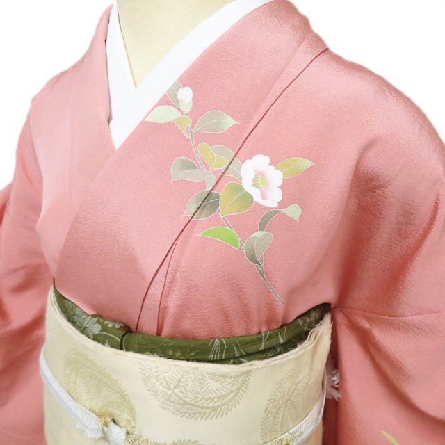 訪問着 着物 中古 正絹 袷 フォーマル 作家物 落款 花の図 東雲色 多色 身丈165cm 裄67cm L トール きもの北條 A1314-3 訪問着 着物 正絹 袷 フォーマル 作家物 落款 花の図 東雲色 多色 身丈