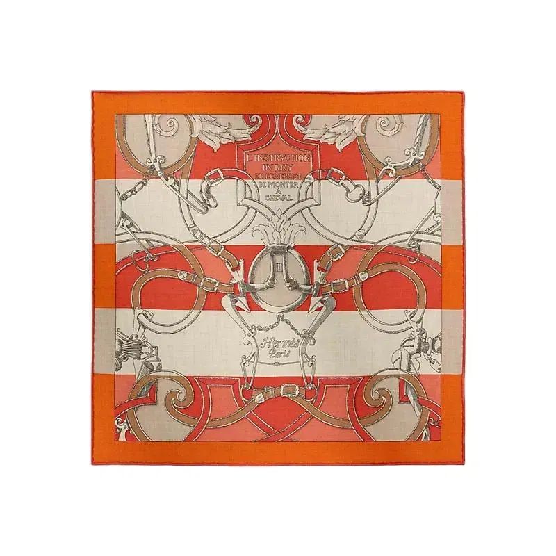 エルメス カシミア シルク レディース スカーフ 45 01