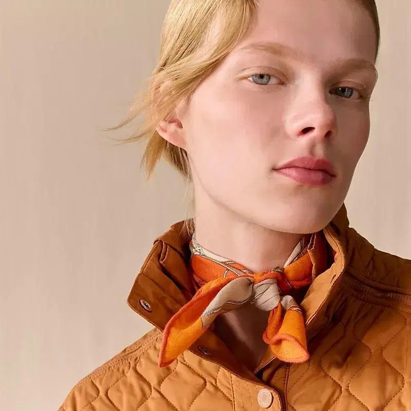 エルメス カシミア シルク レディース スカーフ 45 01