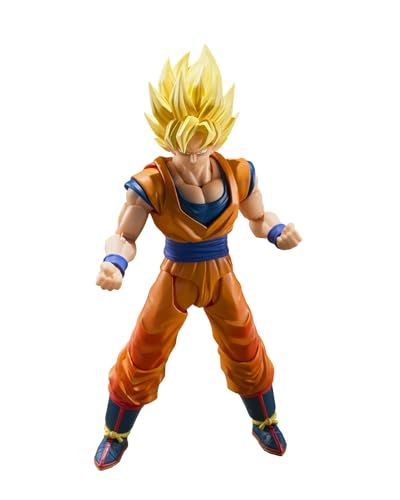 NATIONS S.H.フィギュアーツ ドラゴンボールZ 超サイヤ人孫悟空 決戦の幕開け 約145 mm PVC-ABS製 塗装済み可動フィギュアpo f 5 ffe 788