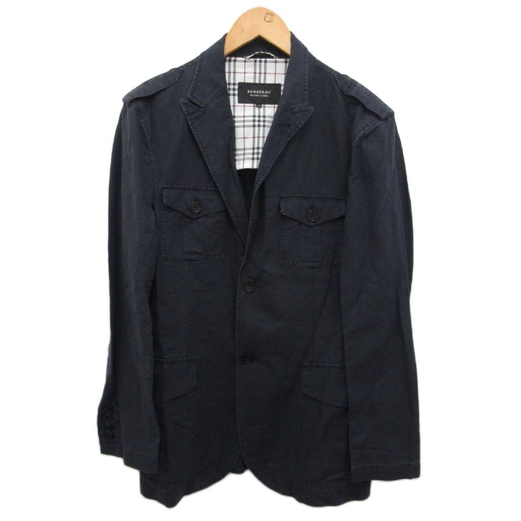 バーバリー ロンドン BURBERRY LONDON リネン テーラードジャケット