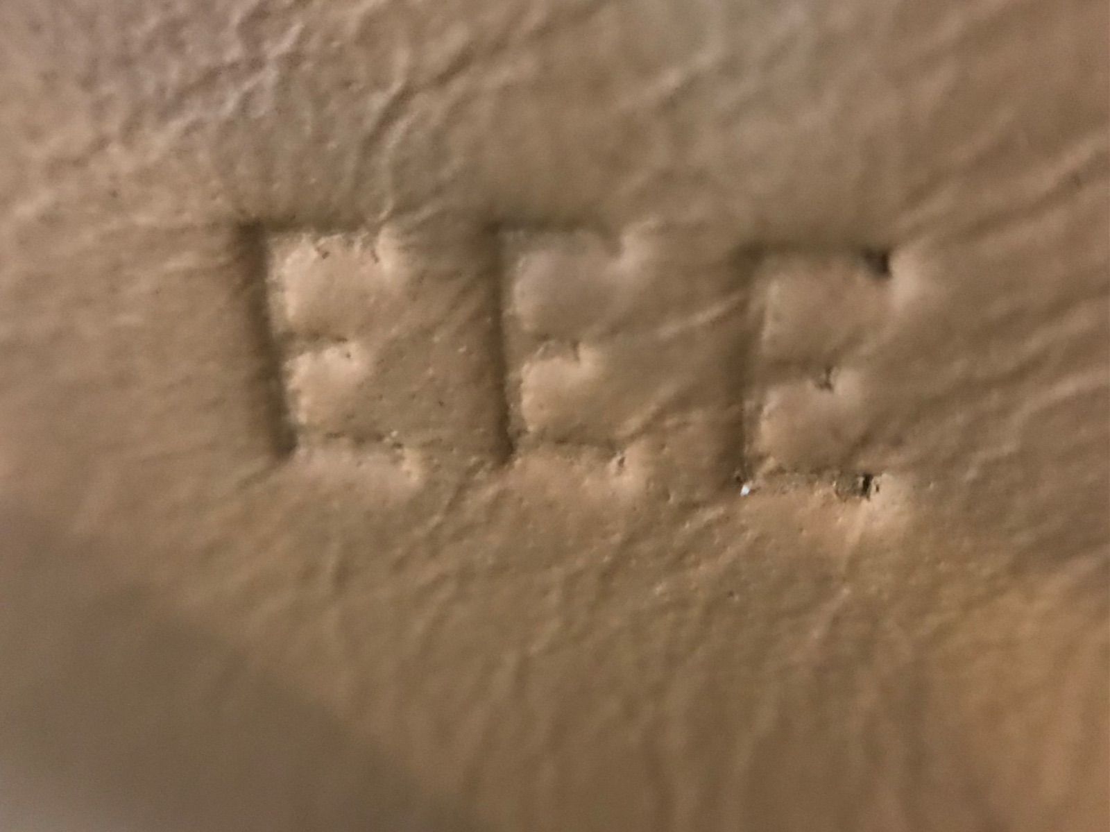 ロゴ型押し チャンキーローファーレザーシューズ