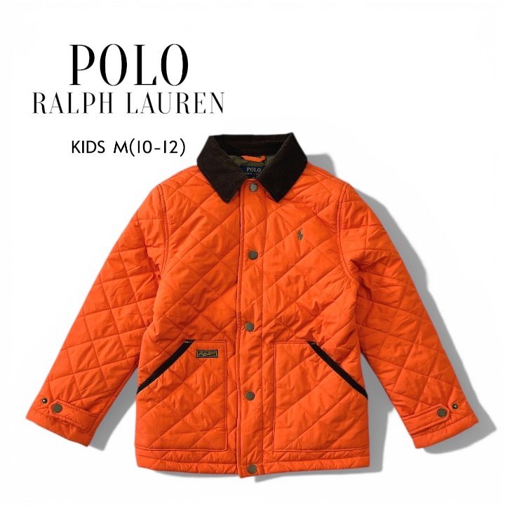 【一点物】90s Ralph Lauren 中綿キルティングコーデュロイブルゾン 一点物】90s Ralph Lauren 中綿キルティングコーデュロイブルゾン