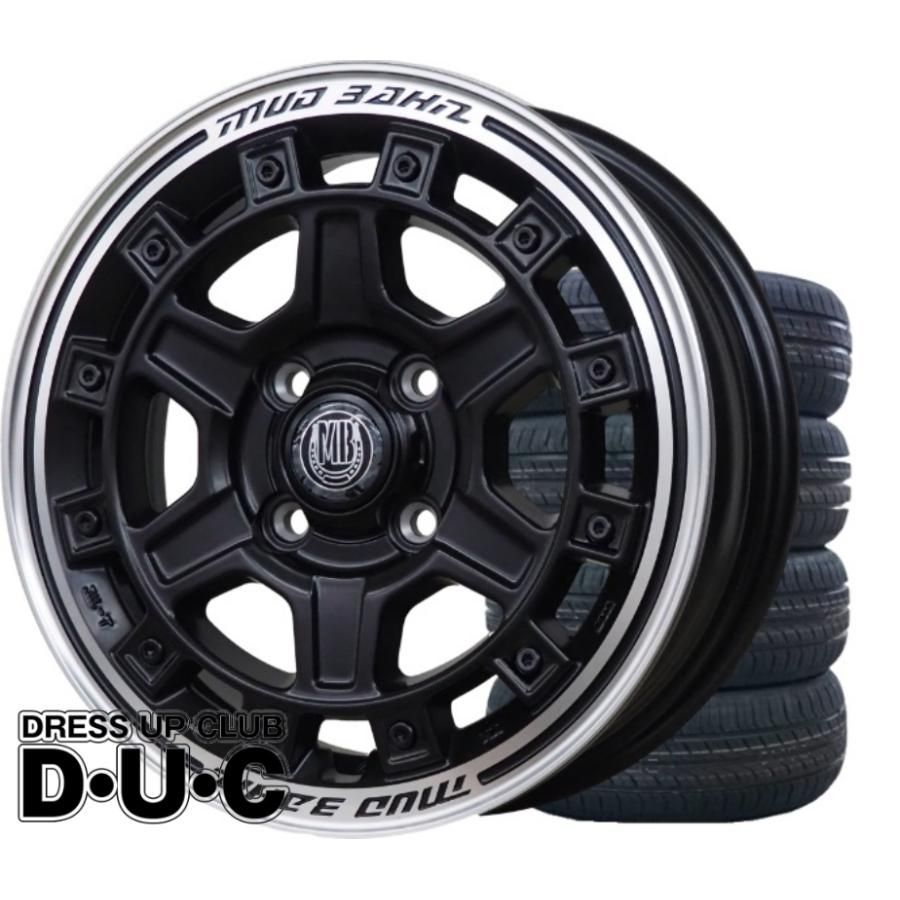 価格重視 12インチアルミホイールタイヤセット 軽トラック軽バン 145 80 R 12 MU D BAHN XR 710 C MBK RP 4 0 00 B iLINK