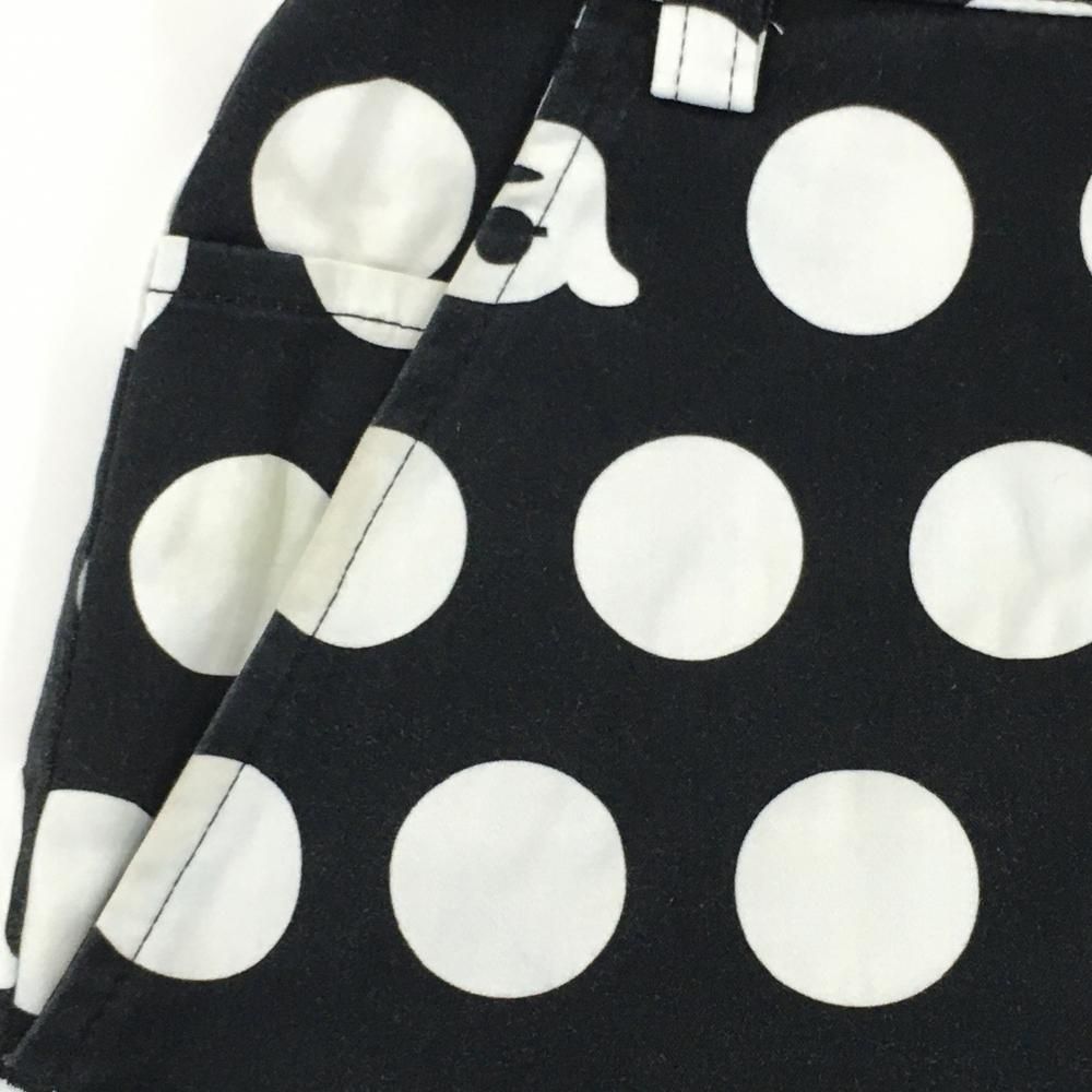 アルチビオ スカート 黒×白 ドット レディース 40(L) ゴルフウェア