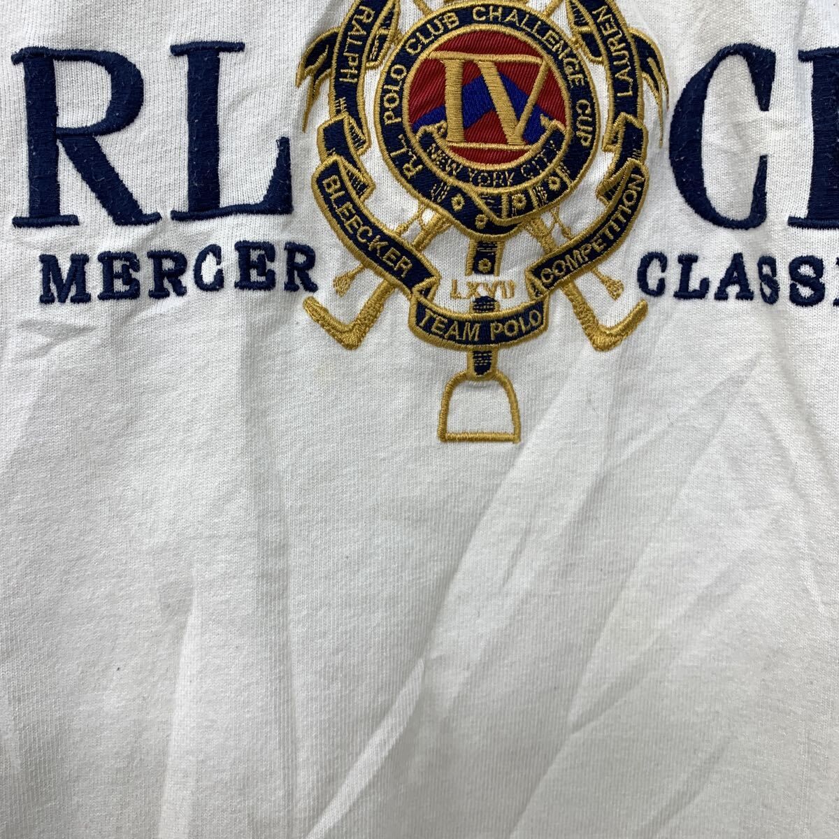 POLO RALPH LAUREN 長袖 ラガーシャツ XL ホワイト ポロラルフローレン