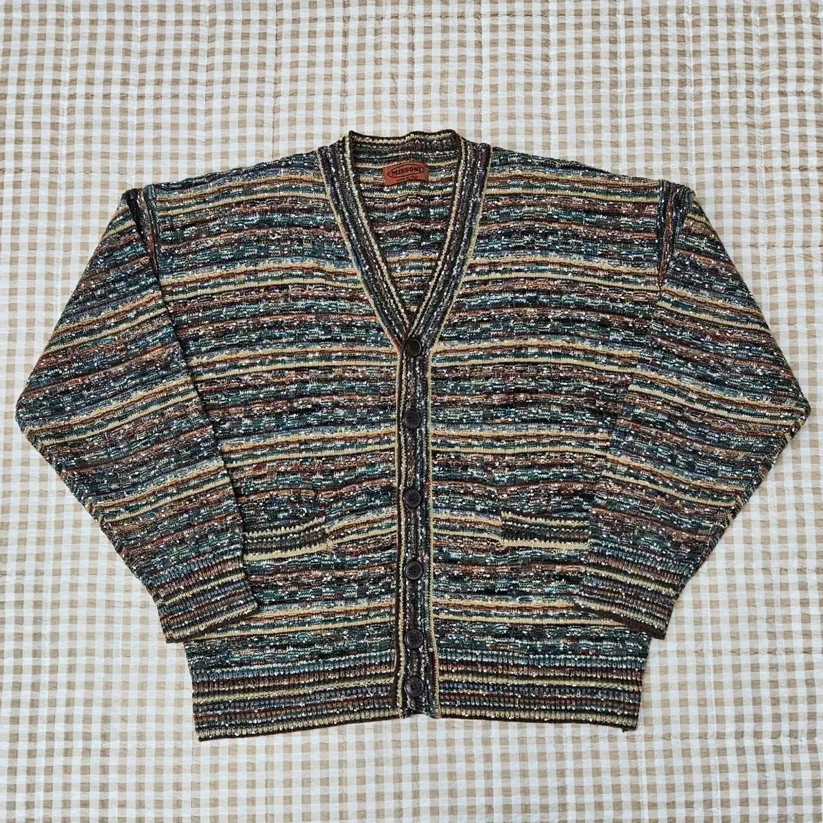 ミッソーニ ニット カーディガン メンズ