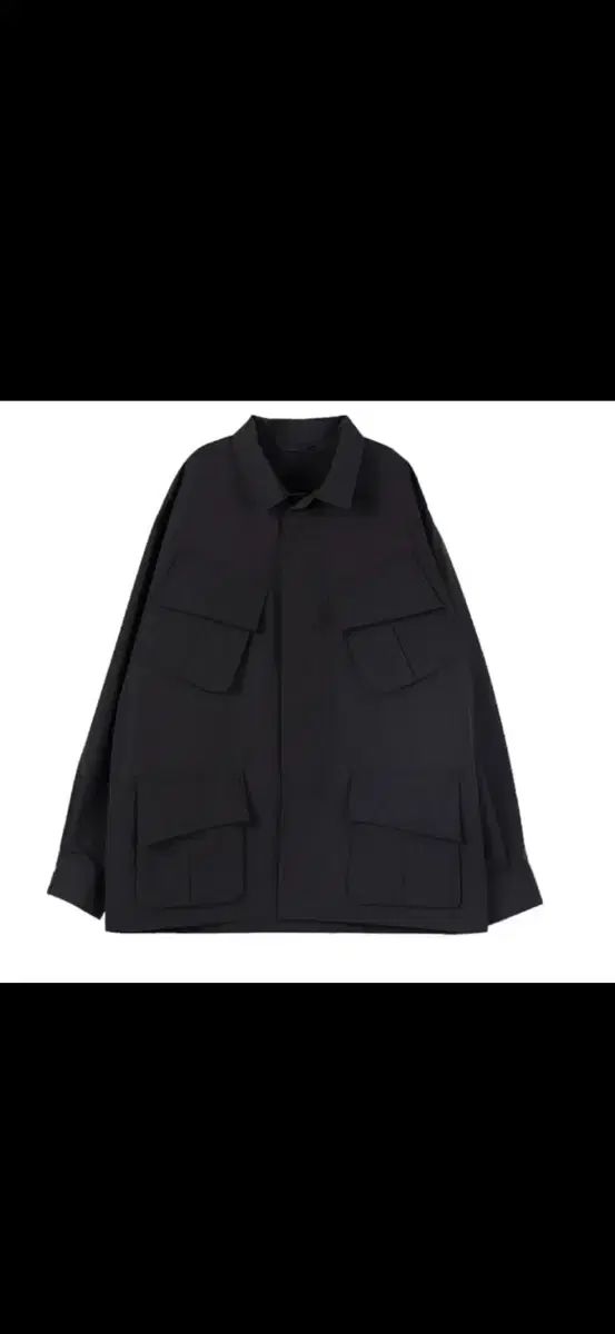 KAPTAIN キャプテンサンシャイン ファティーグ ジャケット ブラック 40 素材 ウール100