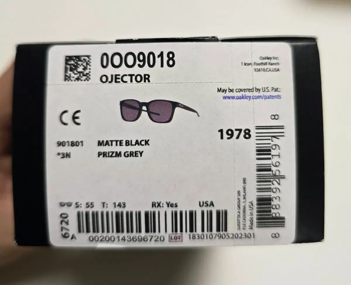  オークリー オジェクター プリズム グレー サングラス サングラス 小物