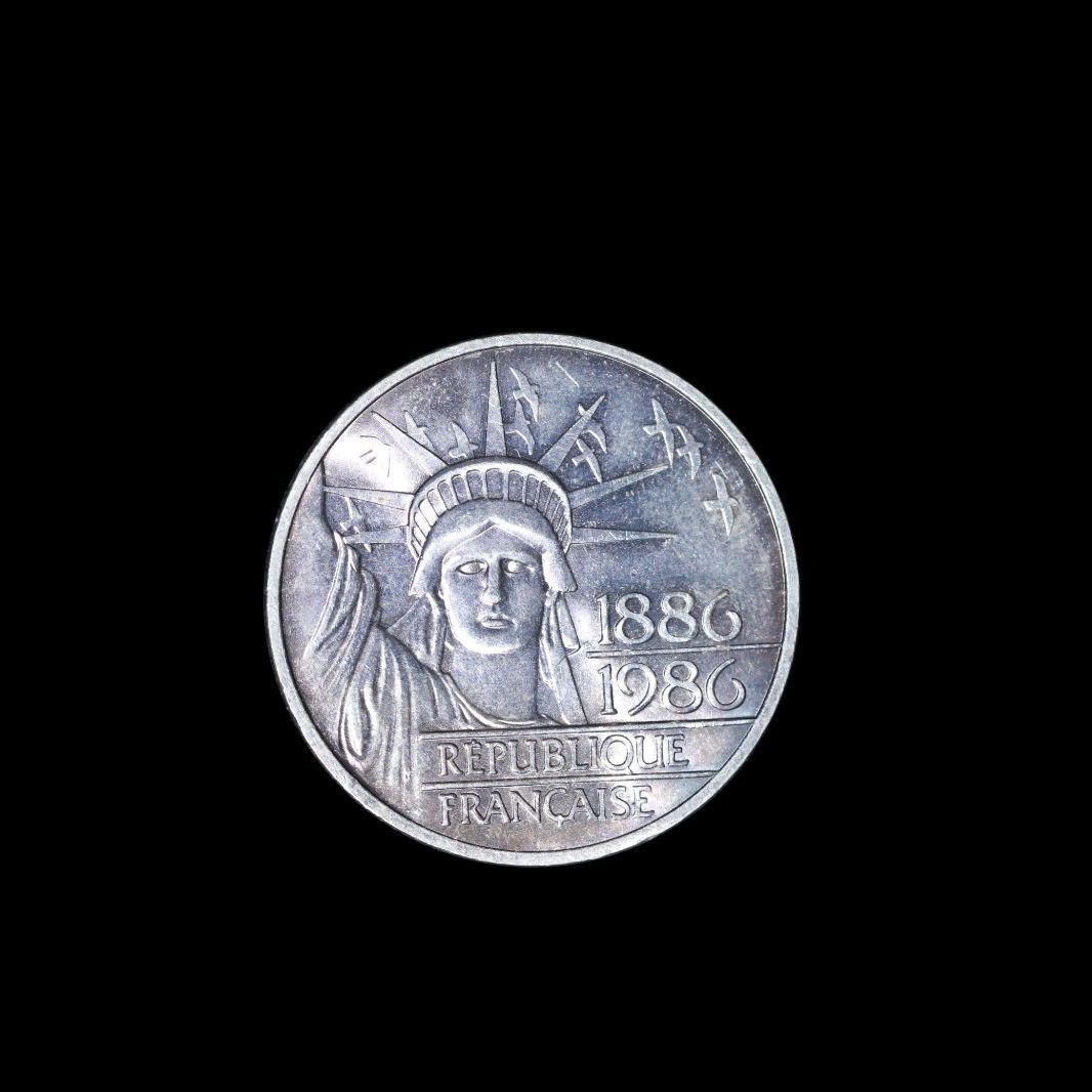 FRANCE フランス 5th Rep 第五共和政(1958~) 100Francs 1986年 100