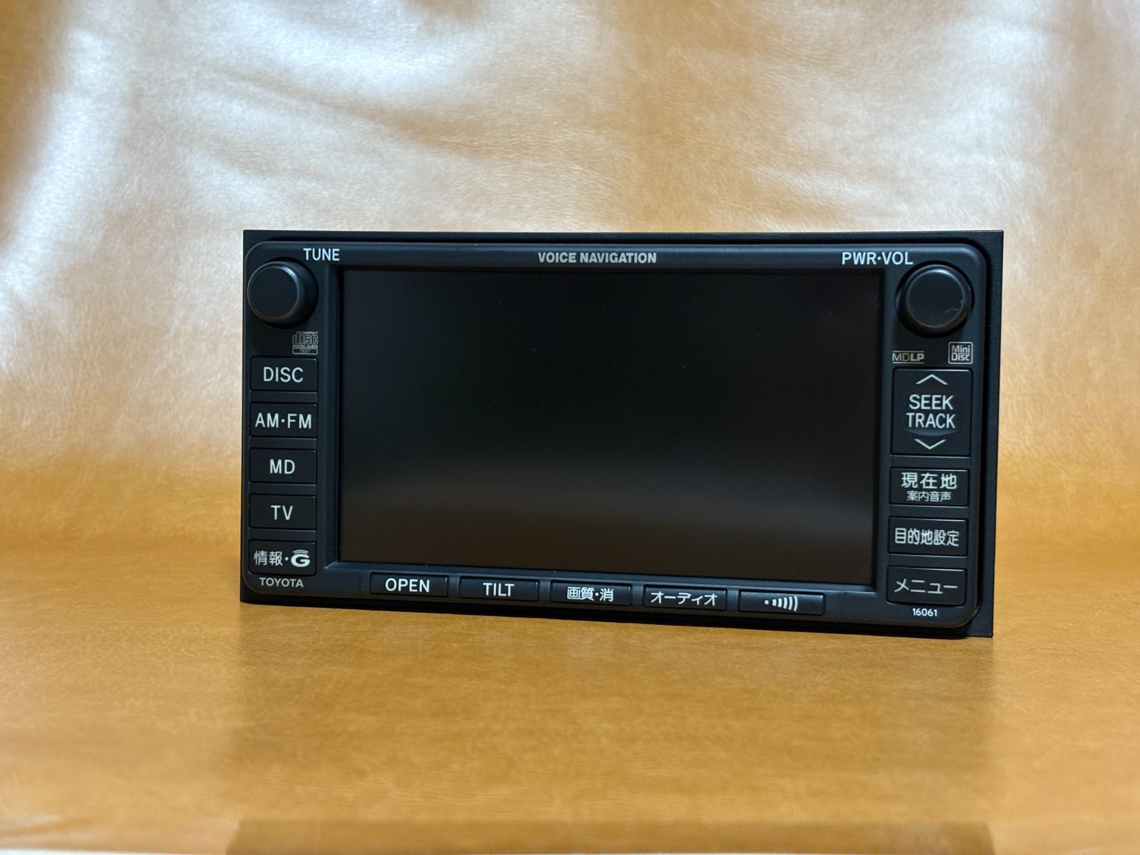 86120-58070 16061 トヨタ 10系アルファード ナビモニター リフレッシュナビ 動作保証品