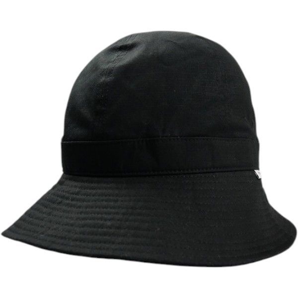 Size L WTAPS ダブルタップス 21 SS HAT COTTON RIPSTOP BLACK 211 HCDT-HT 12 ハット 黒 品-