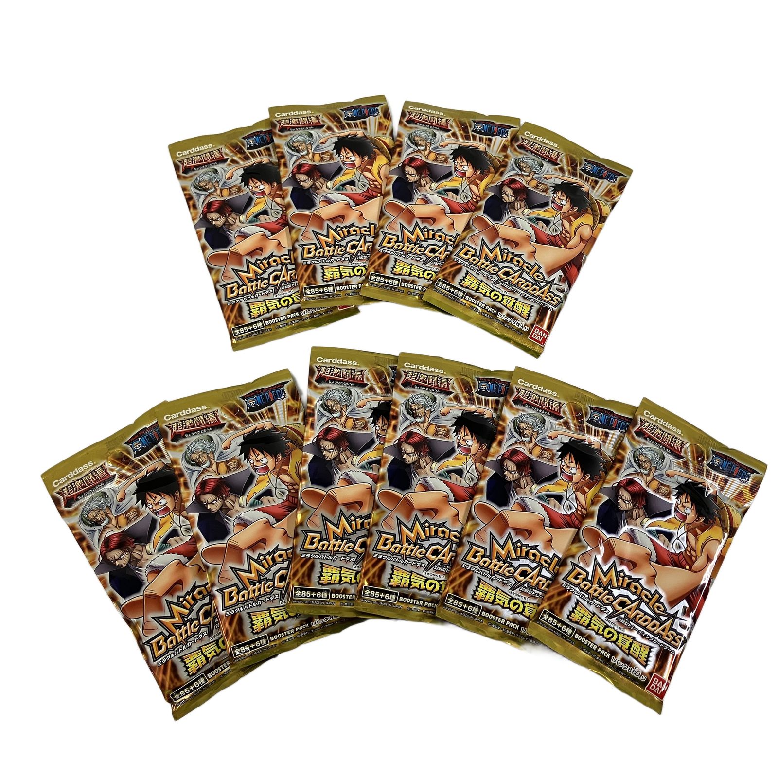 BANDAI ミラクルバトルカードダス ワンピース 覇気の覚醒 超激闘編 ♥