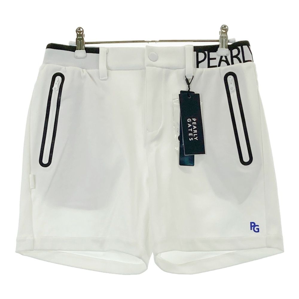 サイズ 2 PEARLY GATES パーリーゲイツ 2025年モデル ショートパンツ ホワイト系 ゴルフウェア レディース ストスト