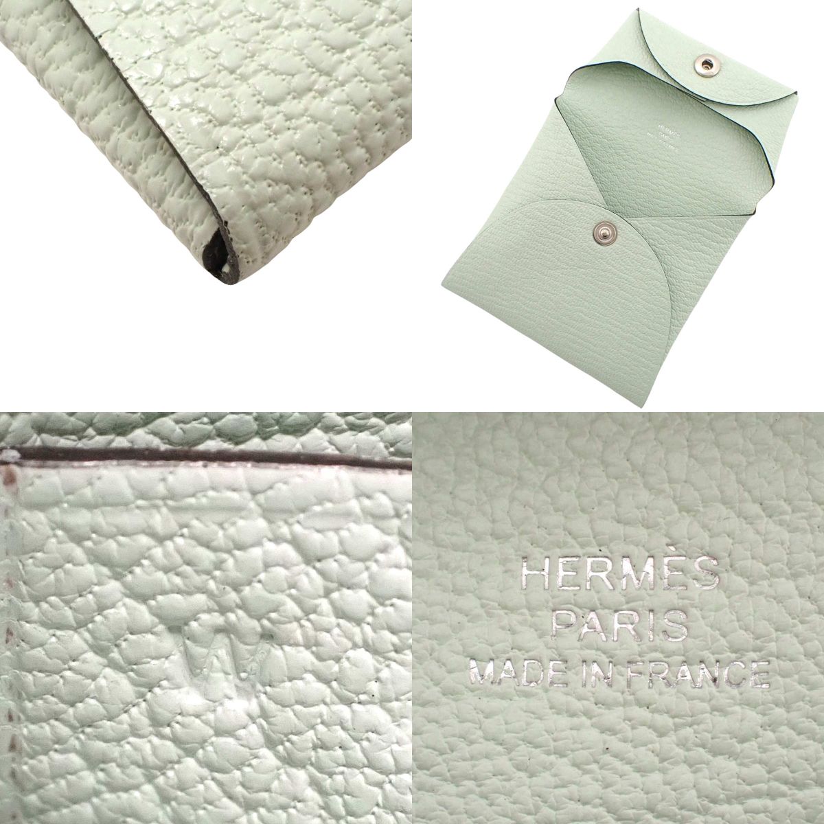 HERMES(エルメス) バスティア ヴェールクリケット グリーン緑