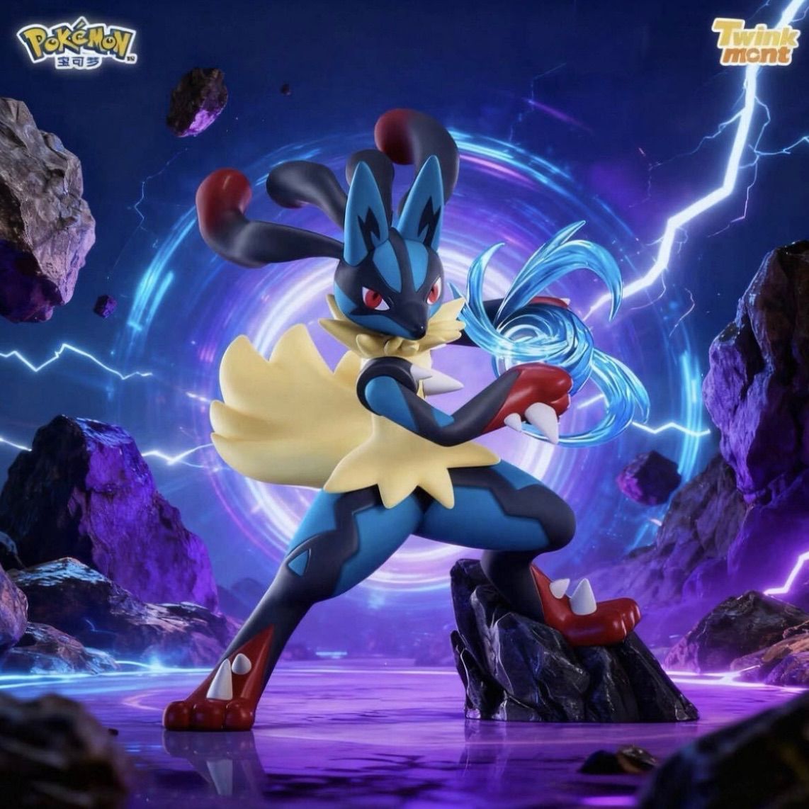 海外限定 メガルカリオ フィギュア 正規品 ポケモン