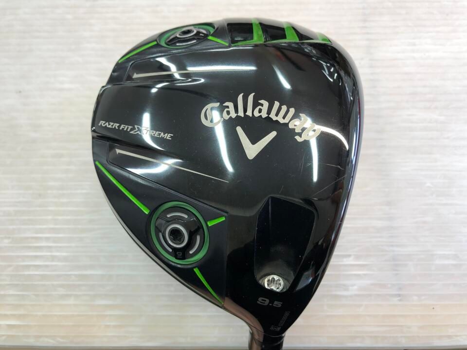 キャロウェイ RAZR FIT XTREME 9.5度 ATTAS 4 U 6 Sフレックス ドライバー