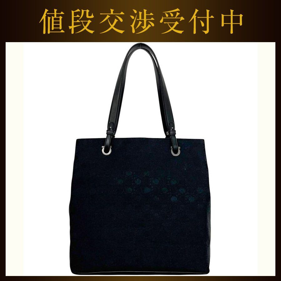 サルヴァトーレ フェラガモ トートバッグ ブラック ガンチーニ AU-21