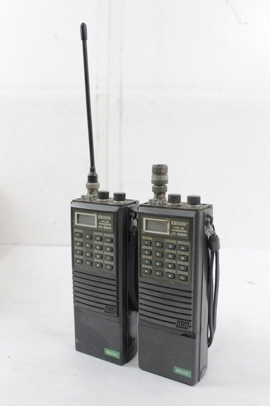 ジャンク アイコム IC-03N 2台セット ランシーバー iCOM アマチュア
