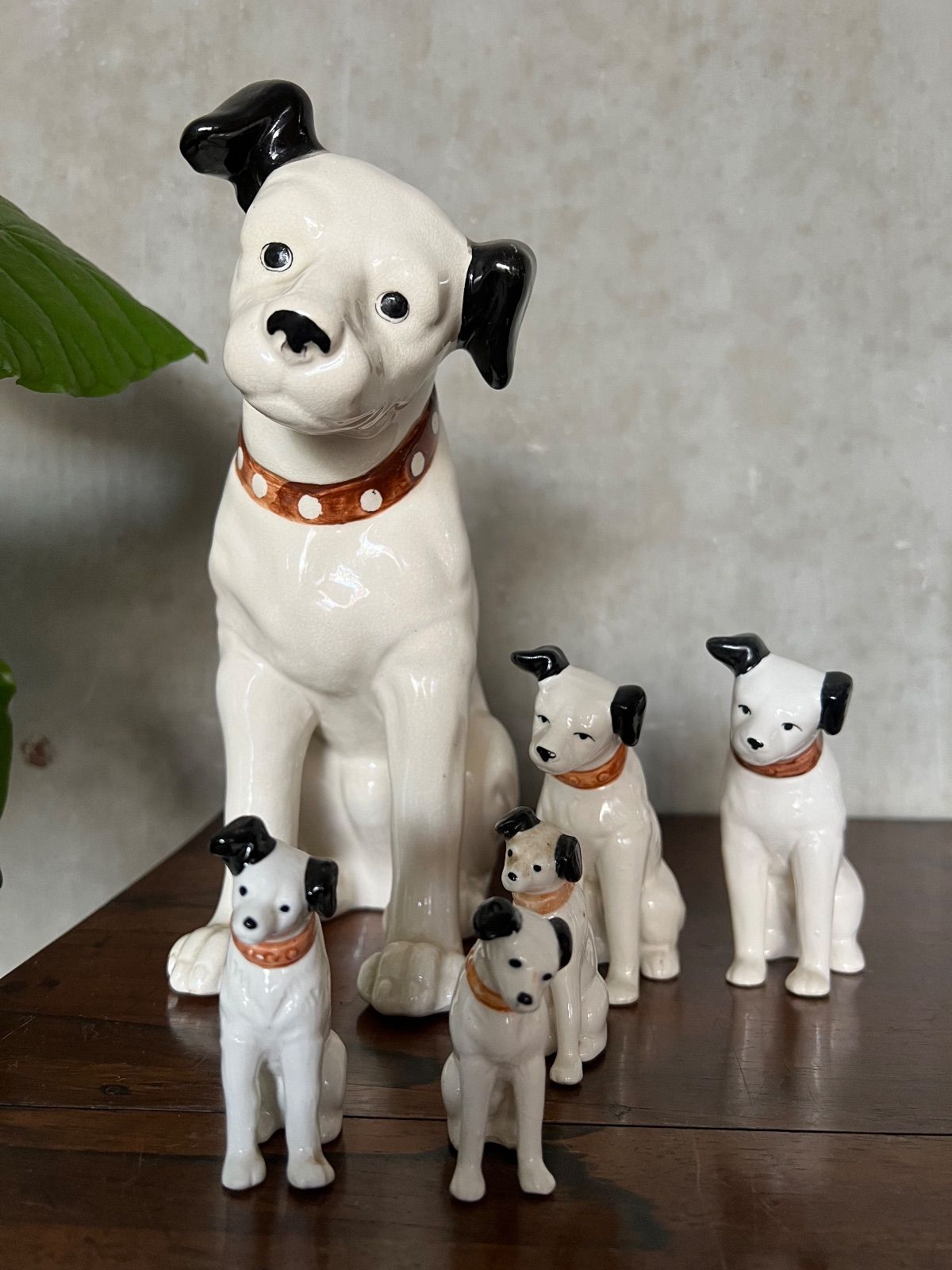 ヴィンテージ ビクター ニッパー君 オブジェ 置物 セット