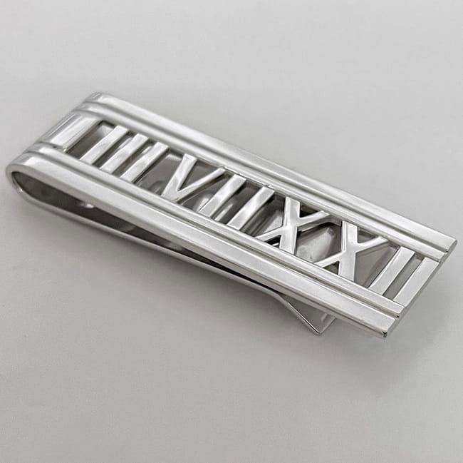 ティファニー マネークリップ シルバー アトラス 新品 仕上げ済み Ag