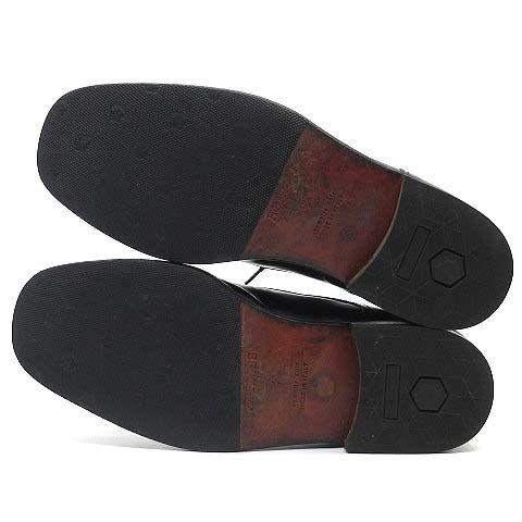  エルメス HERMES ストレートチップ ビジネスシューズ レザー ブラック 黒 42.5 約27.5 cm ドレス ビジネスシューズ ブーツ 革靴