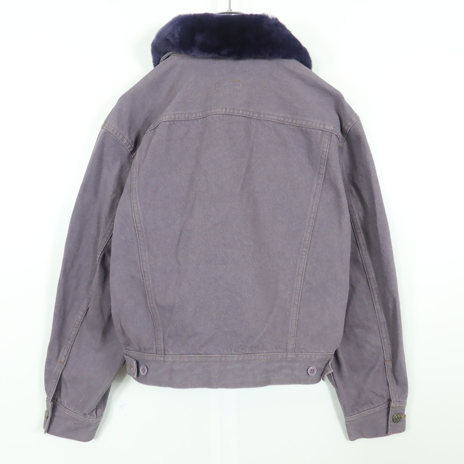 ワンダフルワールド カネコイサオ☆デニムジャケット ラベンダー系