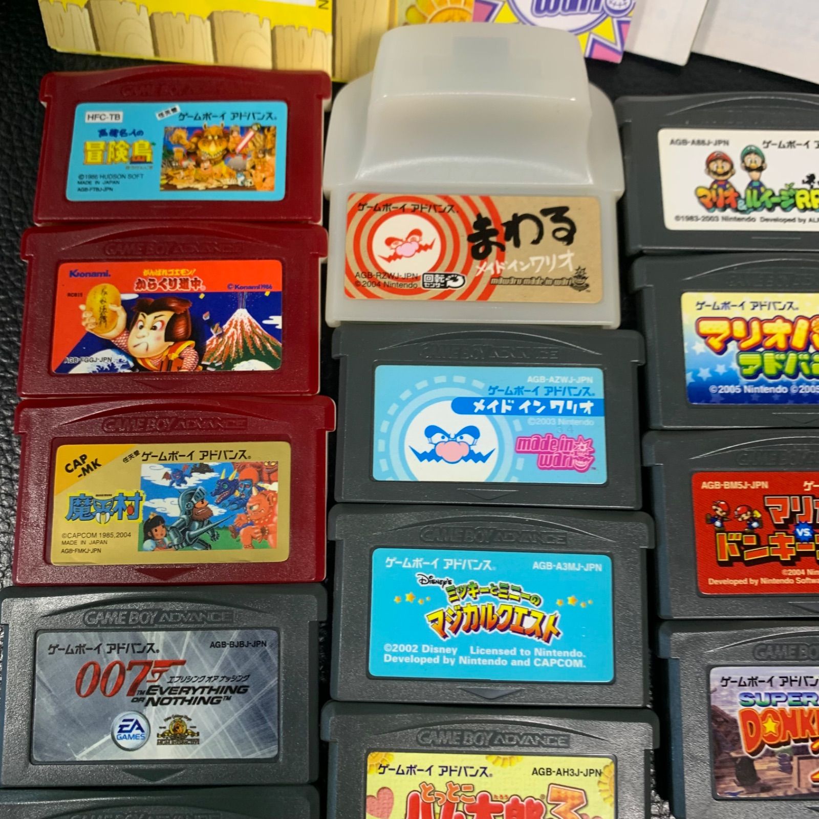 Nintendo 任天堂 ゲームボーイアドバンス ソフト レトロ まとめ 説明書