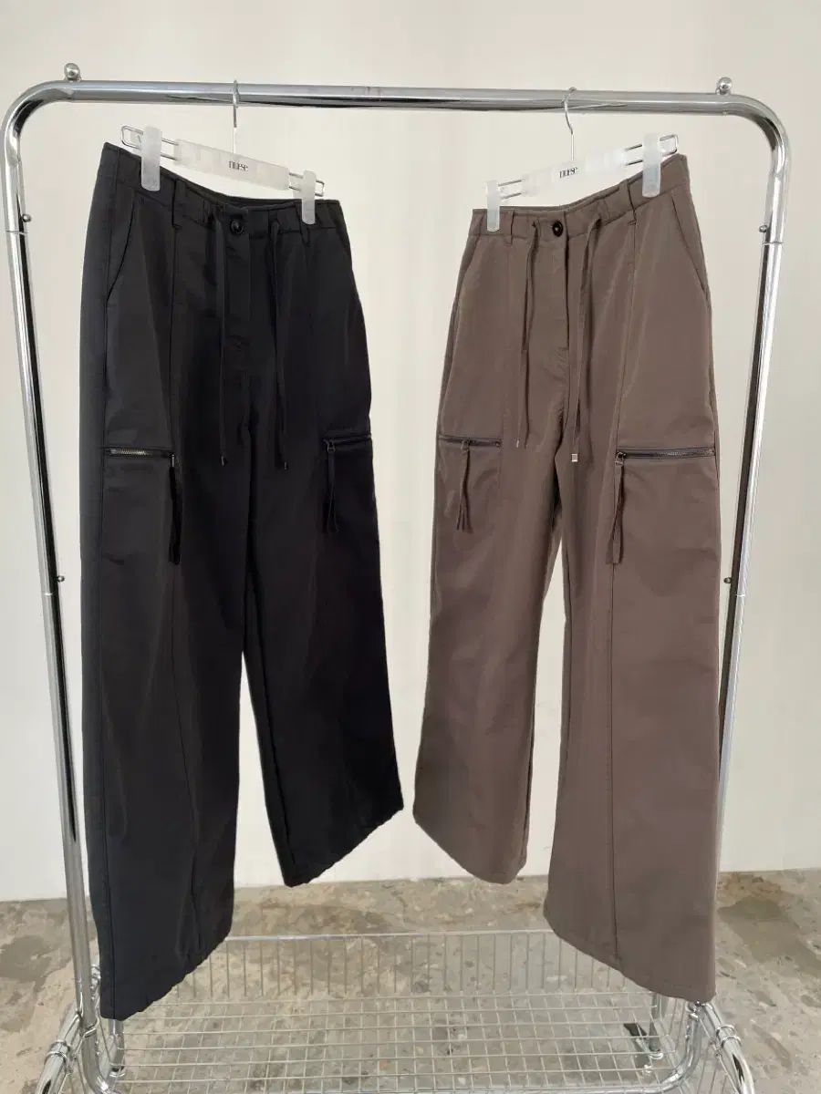 ヌーズウォッシュフリースパンツ チャコール